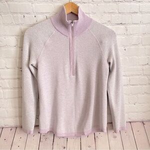 Eddie Bauer Engage Mixed-Stitch 1/4-Zip Sweater